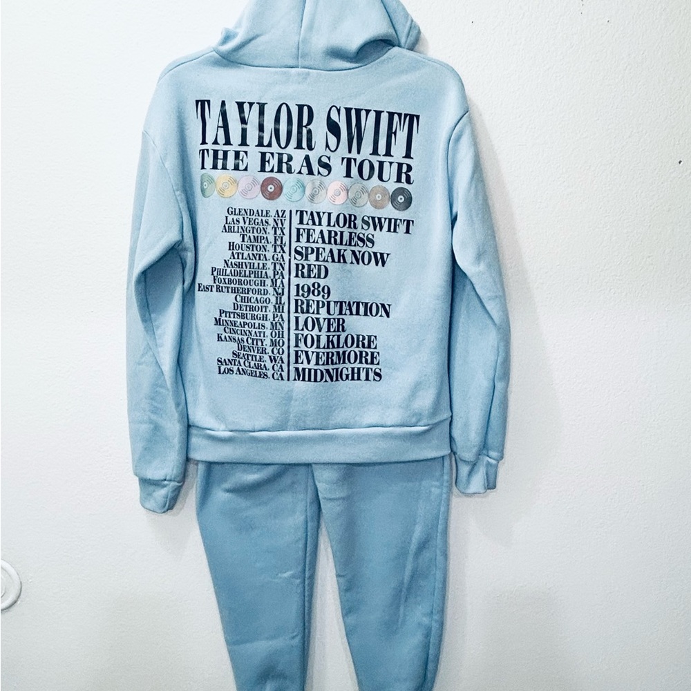 Taylor Swift The Eras Tour Sweatshirt Set, Casual Hoodie - Picture 3 of 12